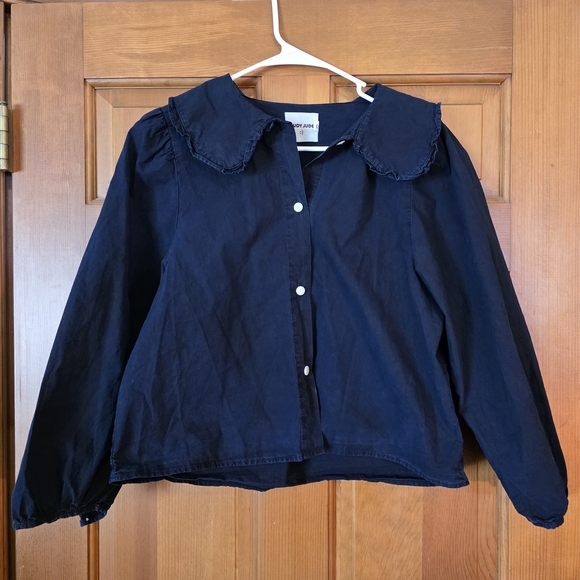 Rudy Jude Black Indigo Pony Blouse - Picture 1 of 4